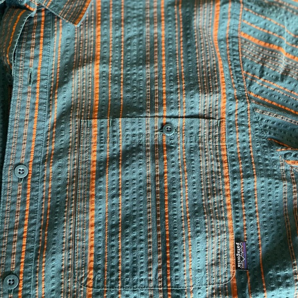 Patagonia Men’s Seersucker shirt - Picture 7 of 8